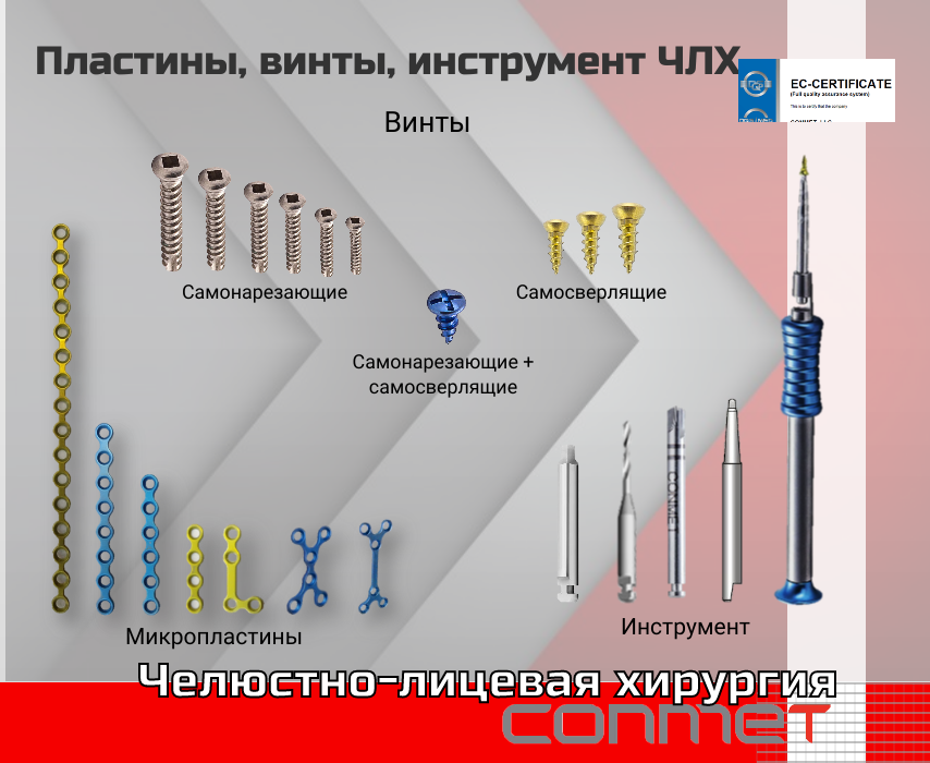 Титановые винты и пластины КОНМЕТ под заказ! - TitanRetail